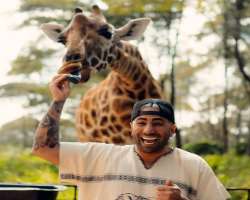 He loves to feed animals.